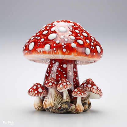 Glass Mushroom V