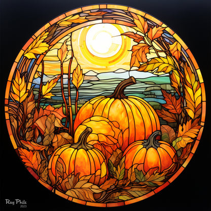 Circle of Autumn Beauty IV
