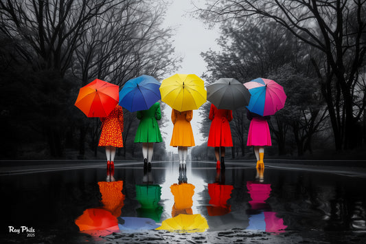 Umbrella Girls II