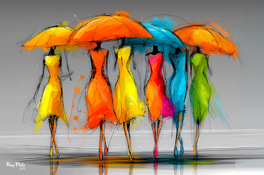 Umbrella Girls III