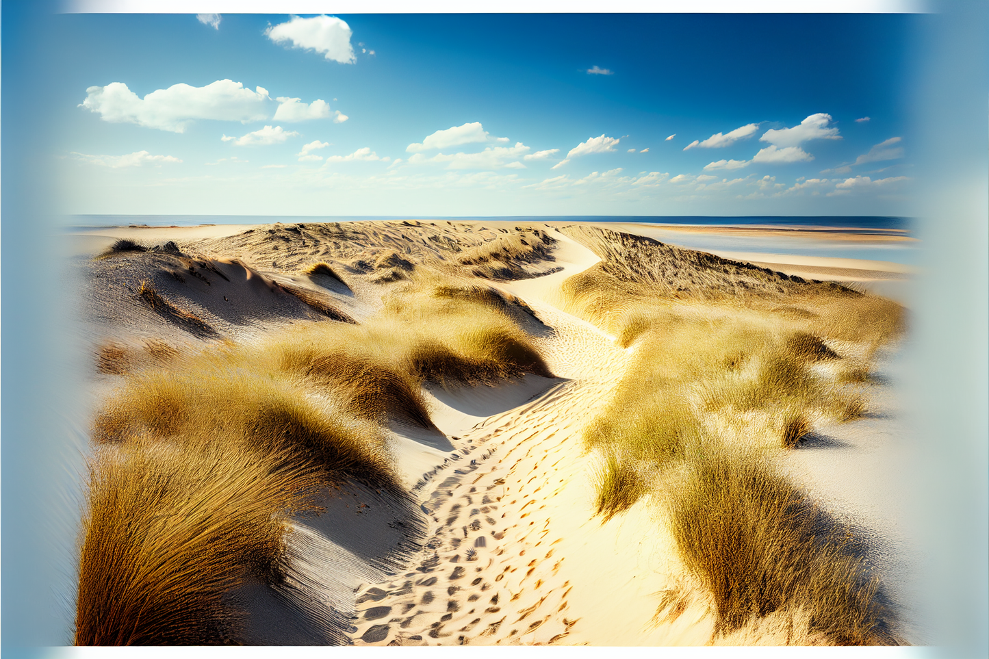 Sand, Sea and Dunes I
