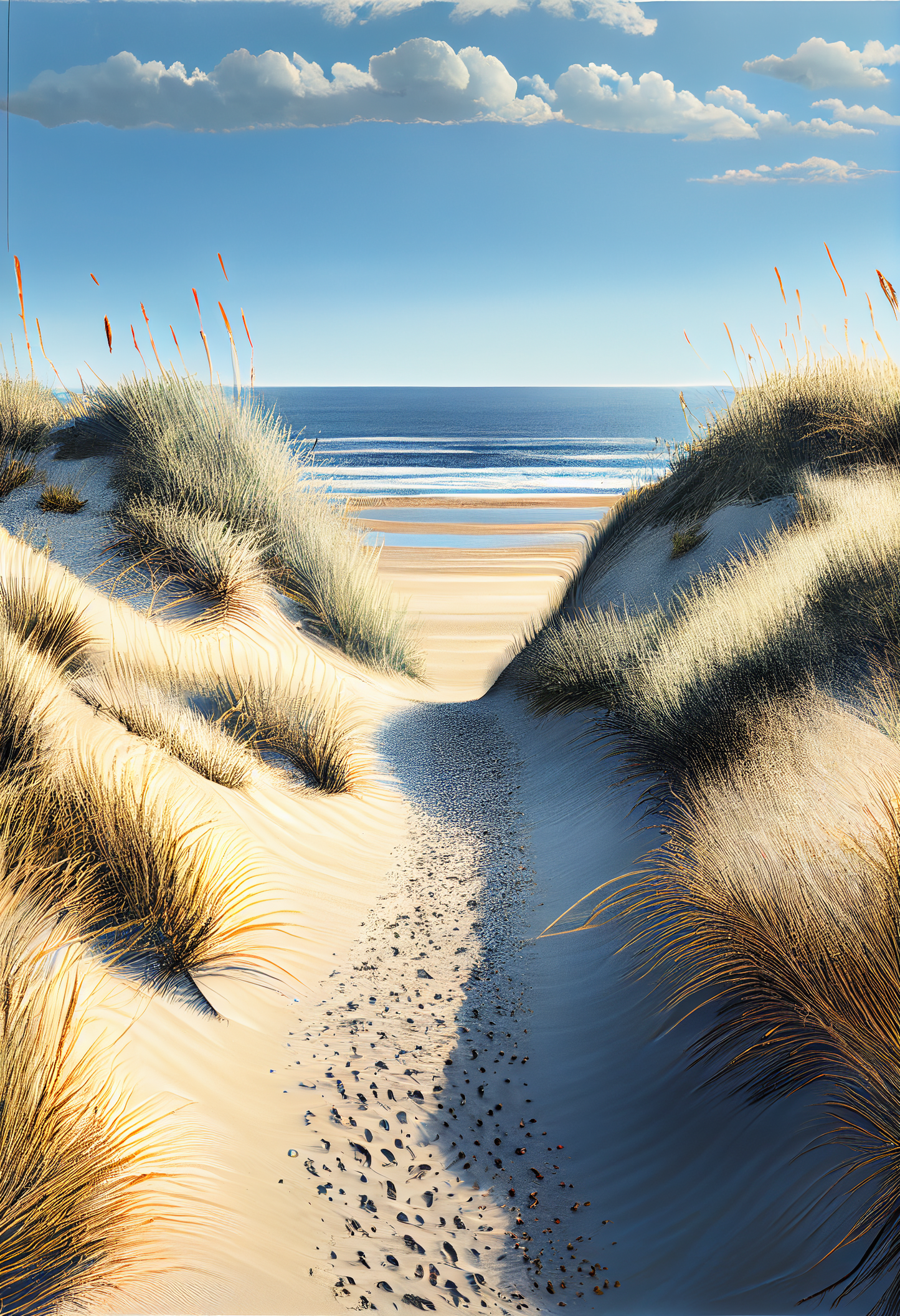 Sand, Sea and Dunes IV