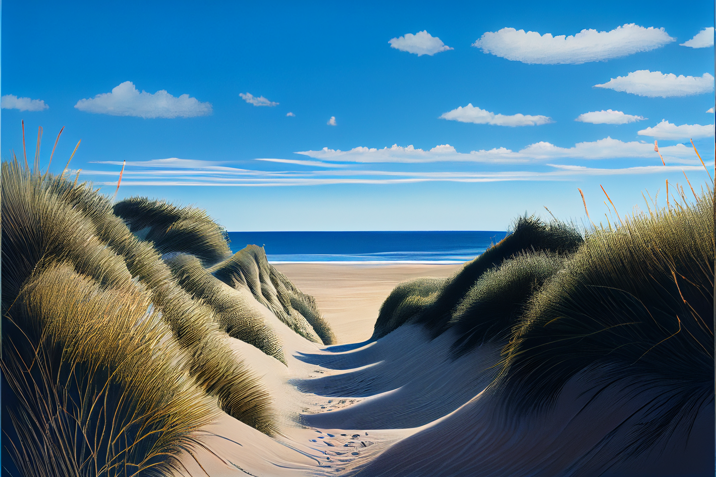 Sand, Sea and Dunes VI